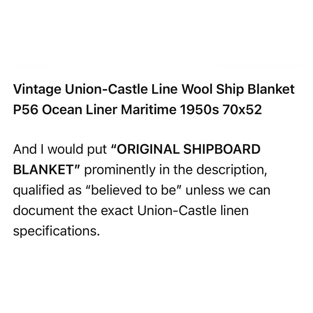 Union-Castle Line name vintage